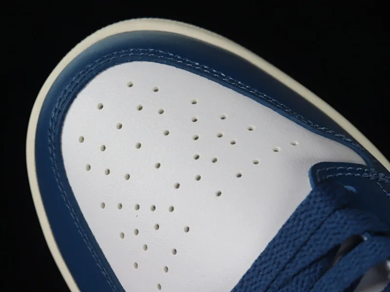 All categories Air Jordan Jordan series basketball shoes Air Jordan 1 Mid G version pure original Air Jordan 1 Mid "French Blue" AJ1 Joe 1 red and blue stitching French flag mid-top basketball shoes BQ6472-146